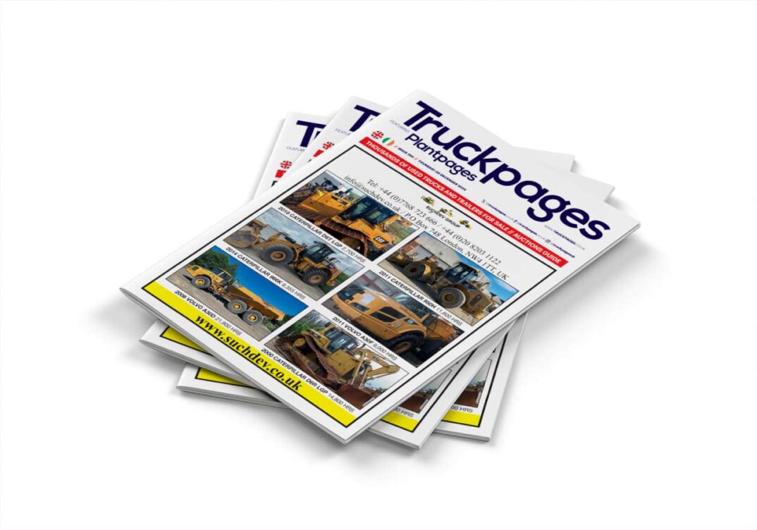 Truck & Plant Pages Magazine issue 250 Front covers