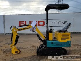 Unused 2024 DigMaster DM100 Micro Excavators For Auction: Leeds – 22nd, 23rd, 24th & 25th January 25 @ 8:00am full