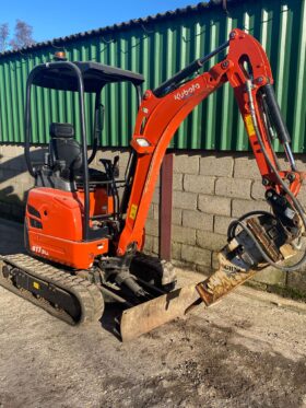 1.7T Excavator Kubota U17-3a 2022 c/w Hydraulic Breaker- Low hours. full