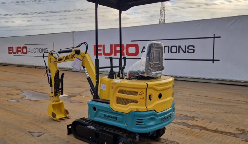 Unused 2024 DigMaster DM100 Micro Excavators For Auction: Leeds – 22nd, 23rd, 24th & 25th January 25 @ 8:00am full