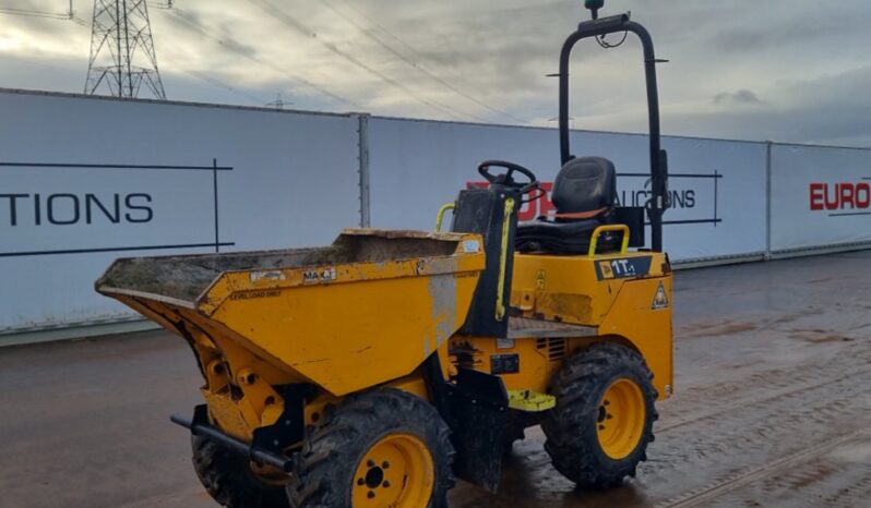 2018 JCB 1T-1 Site Dumpers For Auction: Leeds – 22nd, 23rd, 24th & 25th January 25 @ 8:00am