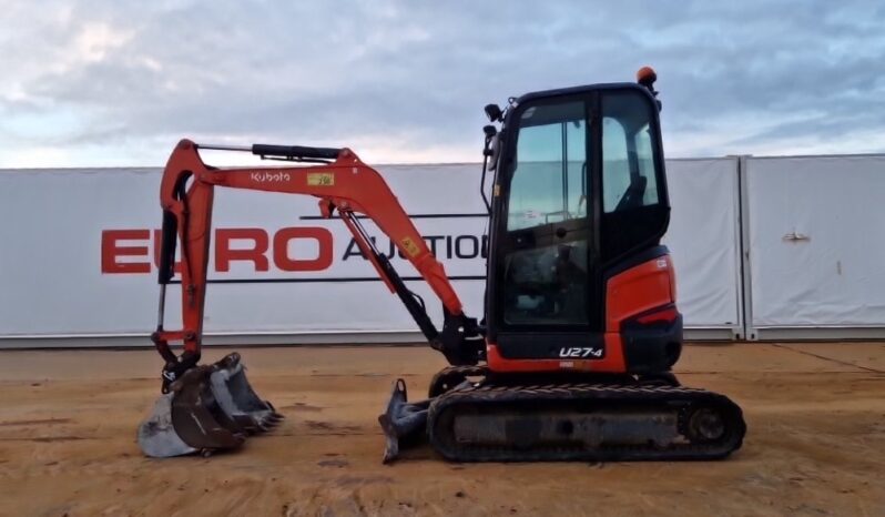 2017 Kubota U27-4 Mini Excavators For Auction: Dromore – 6th & 7th December 2024 @ 9:00am For Auction on 2024-12-7 full