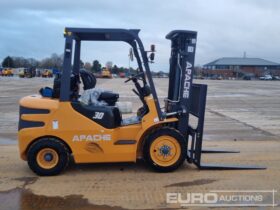 Unused 2024 Apache HH30Z Forklifts For Auction: Leeds – 22nd, 23rd, 24th & 25th January 25 @ 8:00am full