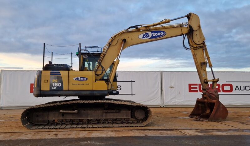 2012 Komatsu PC160LC-8 10 Ton+ Excavators For Auction: Dromore – 6th & 7th December 2024 @ 9:00am For Auction on 2024-12-7 full