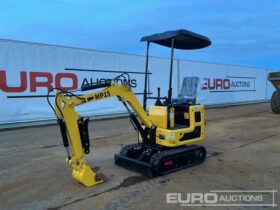 Unused 2024 Machpro MP15 Mini Excavators For Auction: Dromore – 6th & 7th December 2024 @ 9:00am For Auction on 2024-12-7