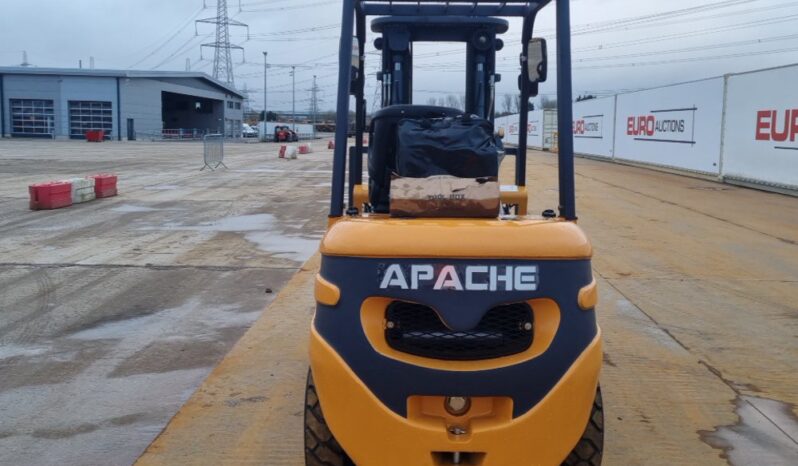 Unused 2024 Apache HH30Z Forklifts For Auction: Leeds – 22nd, 23rd, 24th & 25th January 25 @ 8:00am full