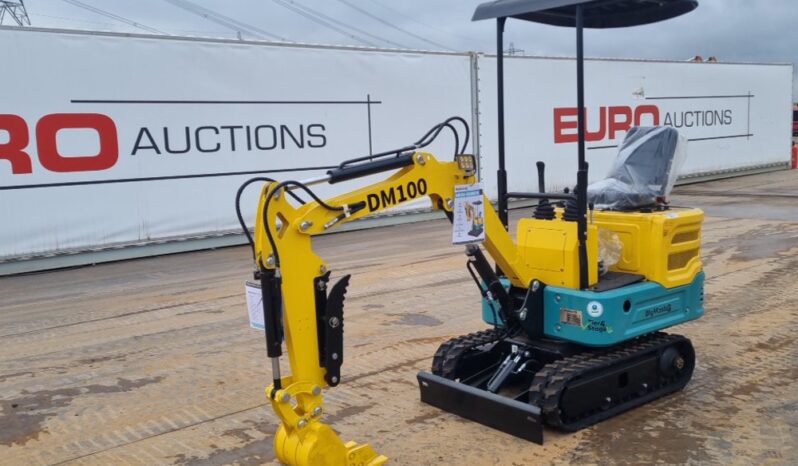 Unused 2024 DigMaster DM100 Micro Excavators For Auction: Leeds – 22nd, 23rd, 24th & 25th January 25 @ 8:00am