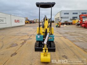 Unused 2024 DigMaster DM100 Micro Excavators For Auction: Leeds – 22nd, 23rd, 24th & 25th January 25 @ 8:00am full