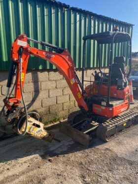 1.7T Excavator Kubota U17-3a 2022 c/w Hydraulic Breaker- Low hours. full