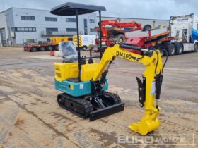 Unused 2024 DigMaster DM100 Micro Excavators For Auction: Leeds – 22nd, 23rd, 24th & 25th January 25 @ 8:00am full