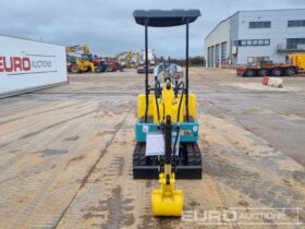 Unused 2024 DigMaster DM100 Micro Excavators For Auction: Leeds – 22nd, 23rd, 24th & 25th January 25 @ 8:00am full