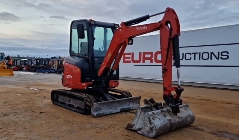 2017 Kubota U27-4 Mini Excavators For Auction: Dromore – 6th & 7th December 2024 @ 9:00am For Auction on 2024-12-7 full