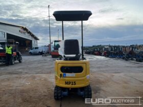 Unused 2024 Machpro MP15 Mini Excavators For Auction: Dromore – 6th & 7th December 2024 @ 9:00am For Auction on 2024-12-7 full