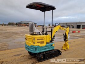 Unused 2024 DigMaster DM100 Micro Excavators For Auction: Leeds – 22nd, 23rd, 24th & 25th January 25 @ 8:00am full