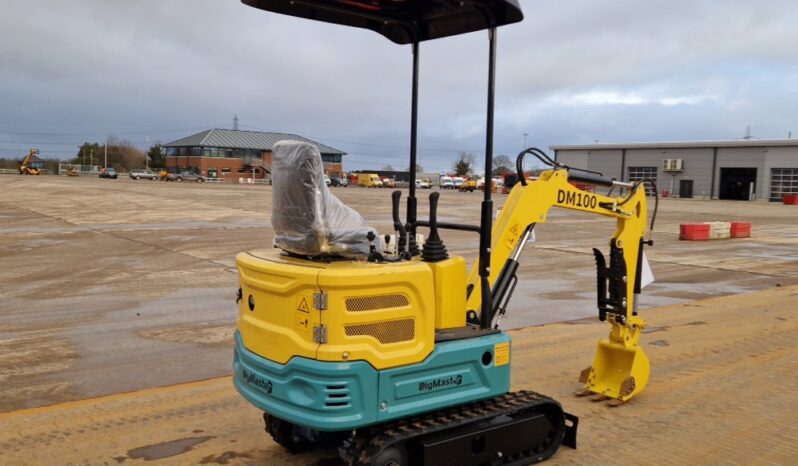 Unused 2024 DigMaster DM100 Micro Excavators For Auction: Leeds – 22nd, 23rd, 24th & 25th January 25 @ 8:00am full