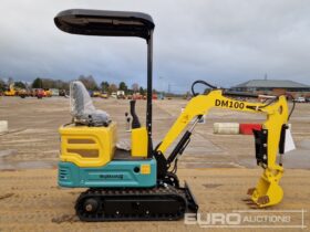 Unused 2024 DigMaster DM100 Micro Excavators For Auction: Leeds – 22nd, 23rd, 24th & 25th January 25 @ 8:00am full