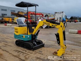 Unused 2024 DigMaster DM100 Micro Excavators For Auction: Leeds – 22nd, 23rd, 24th & 25th January 25 @ 8:00am full