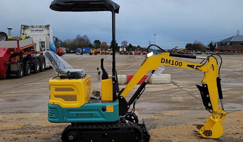 Unused 2024 DigMaster DM100 Micro Excavators For Auction: Leeds – 22nd, 23rd, 24th & 25th January 25 @ 8:00am full