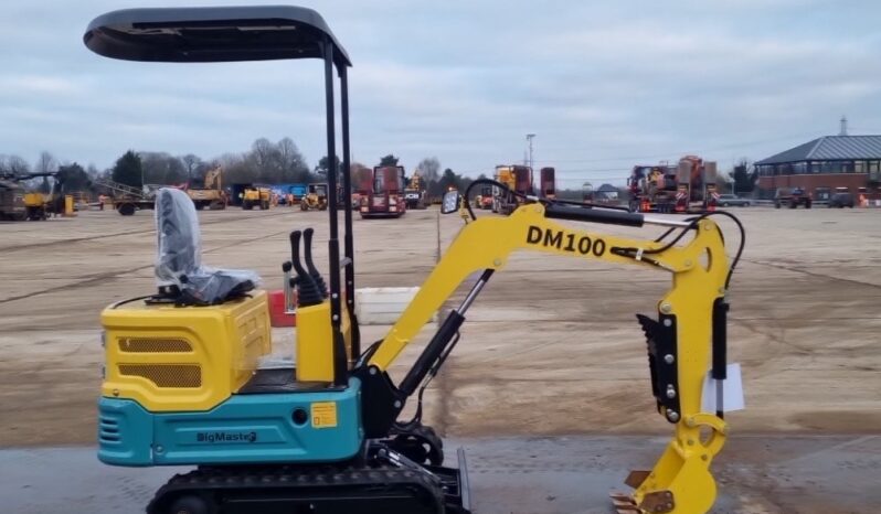 Unused 2024 DigMaster DM100 Micro Excavators For Auction: Leeds – 22nd, 23rd, 24th & 25th January 25 @ 8:00am full