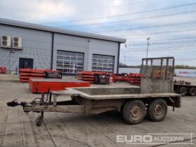 Ifor Williams 2.5 Ton Twin Axle Plant Trailer, Ramp Plant Trailers For Auction: Leeds – 22nd, 23rd, 24th & 25th January 25 @ 8:00am