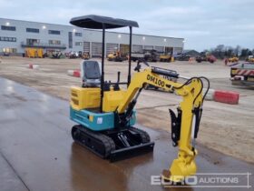 Unused 2024 DigMaster DM100 Micro Excavators For Auction: Leeds – 22nd, 23rd, 24th & 25th January 25 @ 8:00am full