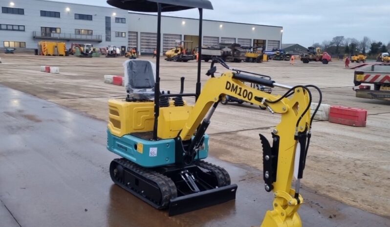 Unused 2024 DigMaster DM100 Micro Excavators For Auction: Leeds – 22nd, 23rd, 24th & 25th January 25 @ 8:00am full