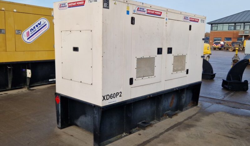 FG Wilson 60kVA Generator, Perkins Engine Generators For Auction: Leeds – 22nd, 23rd, 24th & 25th January 25 @ 8:00am full