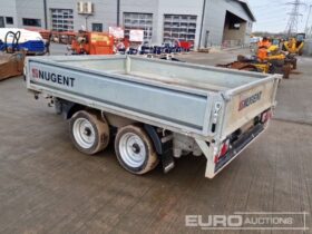 Nugent 2.7 Ton Plant Trailers For Auction: Leeds – 22nd, 23rd, 24th & 25th January 25 @ 8:00am full