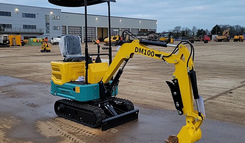 Unused 2024 DigMaster DM100 Micro Excavators For Auction: Leeds – 22nd, 23rd, 24th & 25th January 25 @ 8:00am full