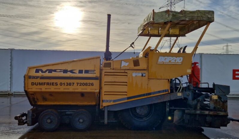 2010 BG Pavers 210 V2548 Asphalt Plants For Auction: Leeds – 22nd, 23rd, 24th & 25th January 25 @ 8:00am full