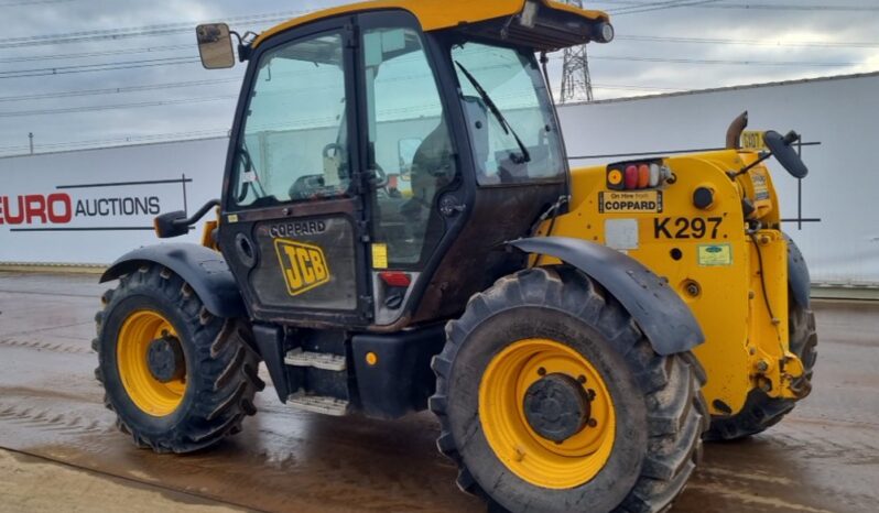 JCB Turbo Powershift  Telehandler, Joystick Controls, PUH, WLI, A/C, Forks Telehandlers For Auction: Leeds – 22nd, 23rd, 24th & 25th January 25 @ 8:00am full