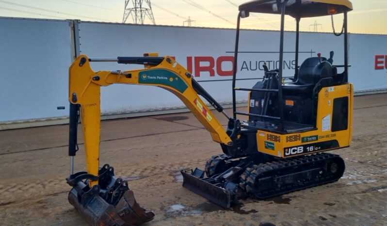 2020 JCB 16C-1 Mini Excavators For Auction: Leeds – 22nd, 23rd, 24th & 25th January 25 @ 8:00am