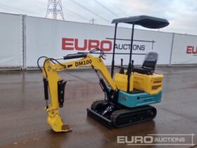 Unused 2024 DigMaster DM100 Micro Excavators For Auction: Leeds – 22nd, 23rd, 24th & 25th January 25 @ 8:00am