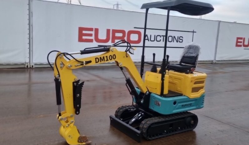 Unused 2024 DigMaster DM100 Micro Excavators For Auction: Leeds – 22nd, 23rd, 24th & 25th January 25 @ 8:00am