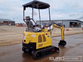 Unused 2024 Machpro MP17 Micro Excavators For Auction: Leeds – 22nd, 23rd, 24th & 25th January 25 @ 8:00am full