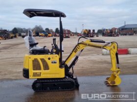 Unused 2024 Machpro MP17 Micro Excavators For Auction: Leeds – 22nd, 23rd, 24th & 25th January 25 @ 8:00am full