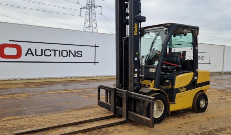 2020 Yale GDP35VX Forklifts For Auction: Leeds – 22nd, 23rd, 24th & 25th January 25 @ 8:00am