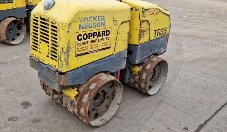 2015 Wacker Neuson Roller RT Asphalt / Concrete Equipment For Auction: Leeds – 22nd, 23rd, 24th & 25th January 25 @ 8:00am