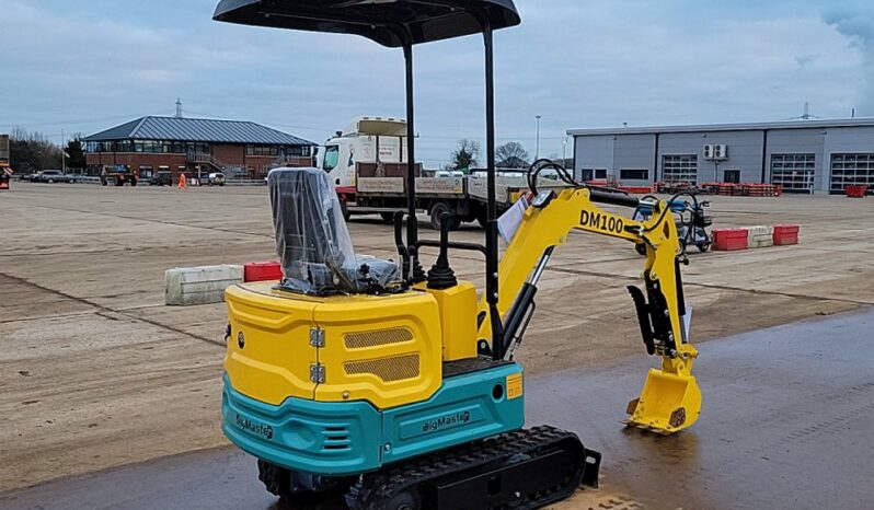 Unused 2024 DigMaster DM100 Micro Excavators For Auction: Leeds – 22nd, 23rd, 24th & 25th January 25 @ 8:00am full