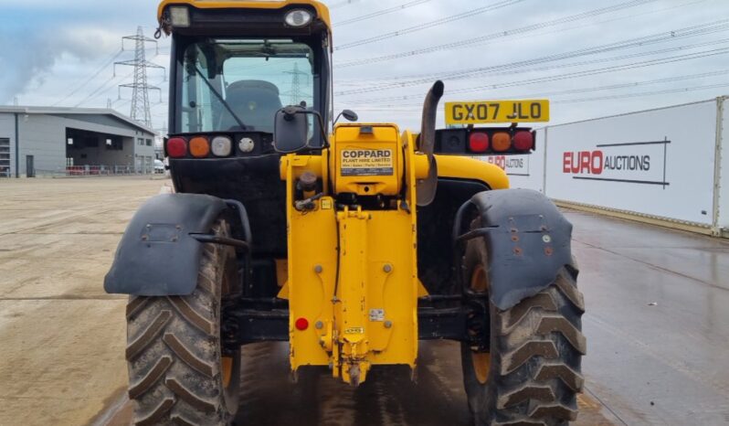 JCB Turbo Powershift  Telehandler, Joystick Controls, PUH, WLI, A/C, Forks Telehandlers For Auction: Leeds – 22nd, 23rd, 24th & 25th January 25 @ 8:00am full