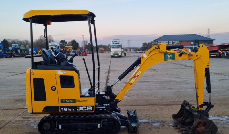 2020 JCB 16C-1 Mini Excavators For Auction: Leeds – 22nd, 23rd, 24th & 25th January 25 @ 8:00am full