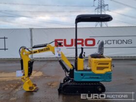 Unused 2024 DigMaster DM100 Micro Excavators For Auction: Leeds – 22nd, 23rd, 24th & 25th January 25 @ 8:00am full