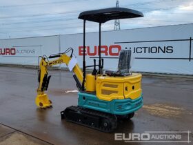 Unused 2024 DigMaster DM100 Micro Excavators For Auction: Leeds – 22nd, 23rd, 24th & 25th January 25 @ 8:00am full