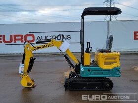 Unused 2024 DigMaster DM100 Micro Excavators For Auction: Leeds – 22nd, 23rd, 24th & 25th January 25 @ 8:00am full