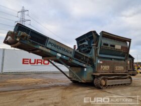 Powerscreen PowerGrid Screeners For Auction: Leeds – 22nd, 23rd, 24th & 25th January 25 @ 8:00am