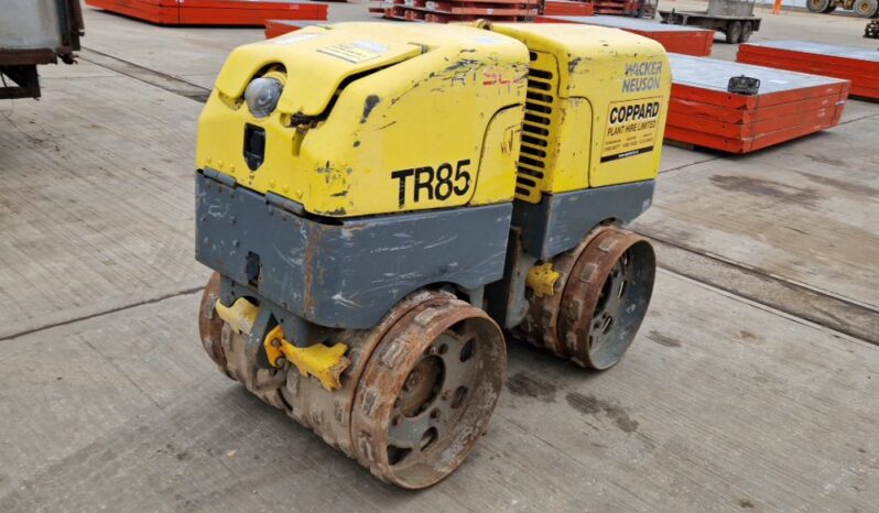 2015 Wacker Neuson Roller RT Asphalt / Concrete Equipment For Auction: Leeds – 22nd, 23rd, 24th & 25th January 25 @ 8:00am full