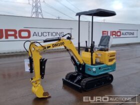 Unused 2024 DigMaster DM100 Micro Excavators For Auction: Leeds – 22nd, 23rd, 24th & 25th January 25 @ 8:00am