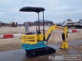 Unused 2024 DigMaster DM100 Micro Excavators For Auction: Leeds – 22nd, 23rd, 24th & 25th January 25 @ 8:00am full