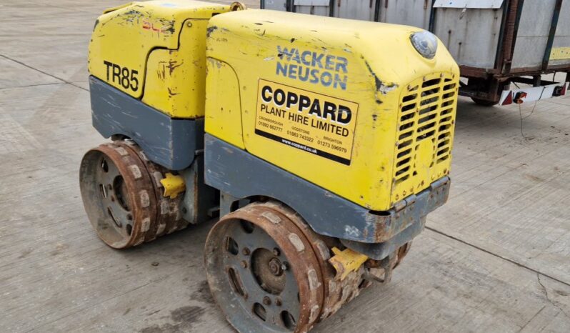 2015 Wacker Neuson Roller RT Asphalt / Concrete Equipment For Auction: Leeds – 22nd, 23rd, 24th & 25th January 25 @ 8:00am full