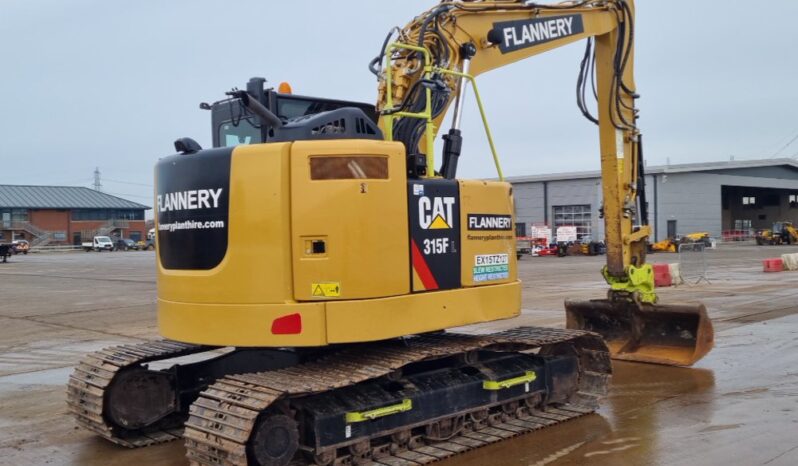 2019 CAT 315FLCR 10 Ton+ Excavators For Auction: Leeds – 22nd, 23rd, 24th & 25th January 25 @ 8:00am full